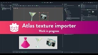 Godot atlas texture importer and editor WIP part 1