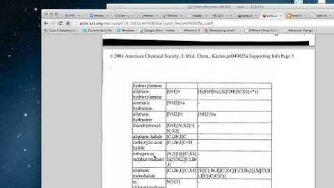 Filter compounds using SMARTS and open Babel