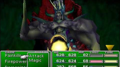 FFVII - Action Button Only Challenge [No EXP] , Part 39: Bizarro Sephiroth