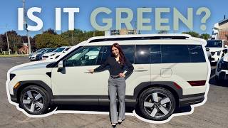 Cyber Sage on the 2027 Hyundai Santa Fe! Is It Green, White or Grey?