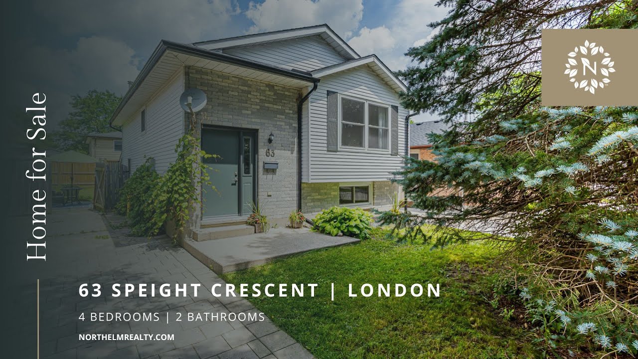 Property Tour 63 Speight Crescent, London, Ontario N5V 3W6 North
