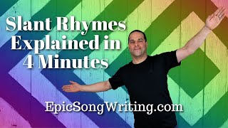 Songwriting Slant Rhymes: The What, How, Why and When of Slant Rhymes Explained in 4 Minutes Which Pair Of Lines Demonstrates Slant Rhyme