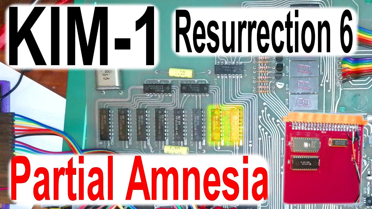 The KIM-1 Resurrection. Testing The Ram. (The Good, The Bad And The Ugly)