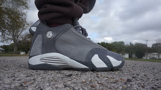 Air Jordan 14 Flint Grey REVIEW with on foot