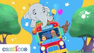 Canticos Las Ruedas Del Bus The Wheels On The Bus Aprende Inglés Educación Preescolar