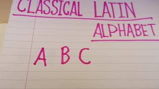Classical Latin Alphabet screenshot 5