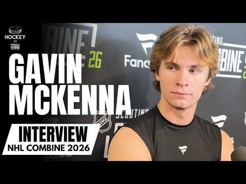 Gavin McKenna Breaks Down Meetings With Toronto Maple Leafs, Penn State Career & Combine Performance