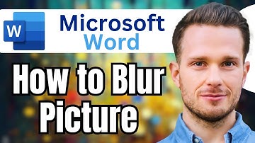 How to Blur Picture in Microsoft Word