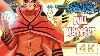 Naruto Baryon Mode Full Moveset |  Naruto X Boruto Storm Connections
