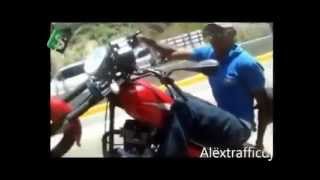 Accidente Fatal Moto en Slow Motion