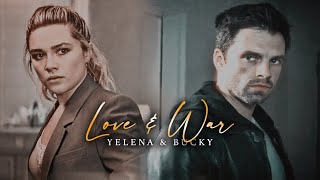 yelena + bucky | love & war