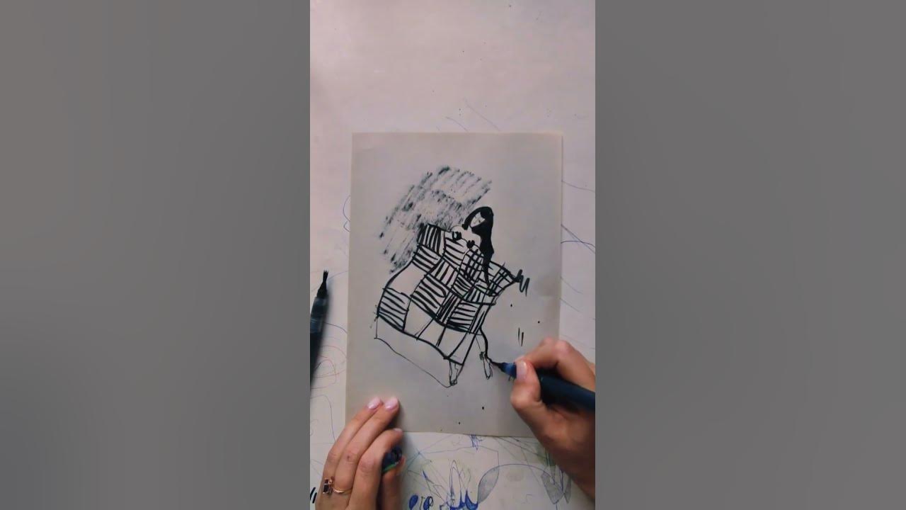 перший малюнок #inktober2023 #dream моя мрія виспатись. - YouTube