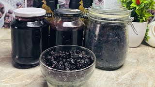 картинка: Готовьте сразу много!!Невероятно Вкусный ИЗЮМ из ЧЕРНОПЛОДКИ!! И не только...