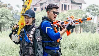 LTT Game Nerf War : Special Police Warriors SEAL X Nerf Guns Fight Inhuman Group Revenge Lover