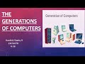 The Generations Of Computers | Principles of Programming Using C | SVCE Bengaluru