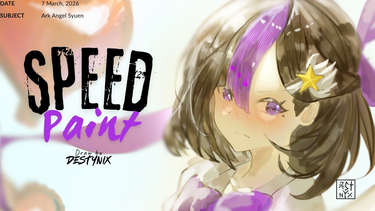 Full Render Speedpaint | NIKKE | Ark Angel Syuen