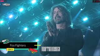 Foo Fighters - Everlong - Lollapalooza Argentina 2022 - Taylor Hawkins last performance 😢