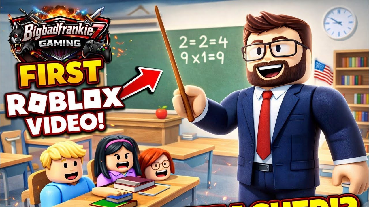 Let S Play Roblox As A School Teacher First Ever Video 
