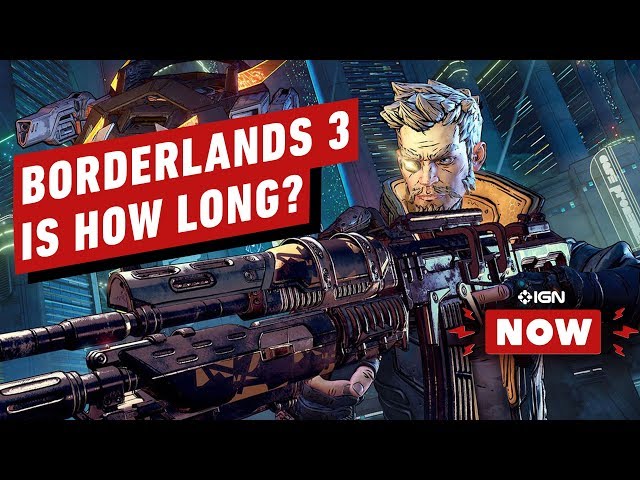 Borderlands 3 takes about 35 hours to finish, but that's mostly
