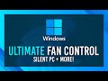 Quieter pc for free with fan control  control cpucase fans easily