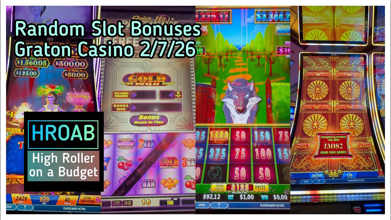Slot bonuses on another losing day @ Graton Casino 2/7/26