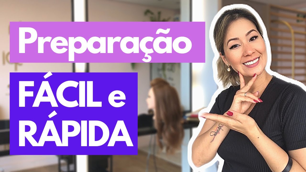 COMO PREPARAR O CABELO PARA PENTEADOS