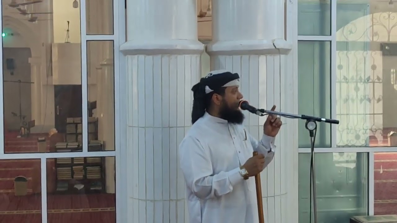 تقديم الشيخ احمد فضل العبدلي لمجلس ختم القرآن الكريم للطالب الحافظ/ غيث عبدالعزيز بن عجاج