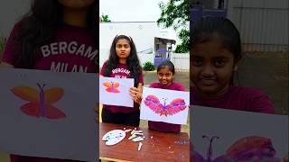 Butterfly Painting Hack 🦋😱tom&Jerry 👌Diyaishwarya #shorts #viralvideo