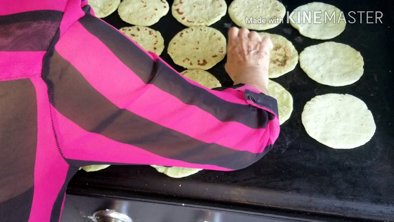 Haciendo Tortillas de Nopales come saludable healthy tortillas