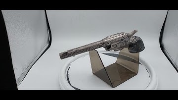 deep relief cattle brand engraved colt