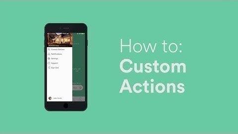 How to: Create Custom Actions