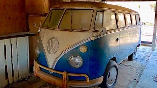 Rare 1966 Vw Bus Deluxe Barn Find Rescued