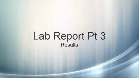 Lab Report Part 3   Results