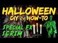 DIY SFX Scrim HALLOWEEN HOW-TO for Spooky Special Effects