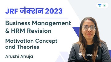 Business Management and HRM | Motivation Concept and Theories | Arushi