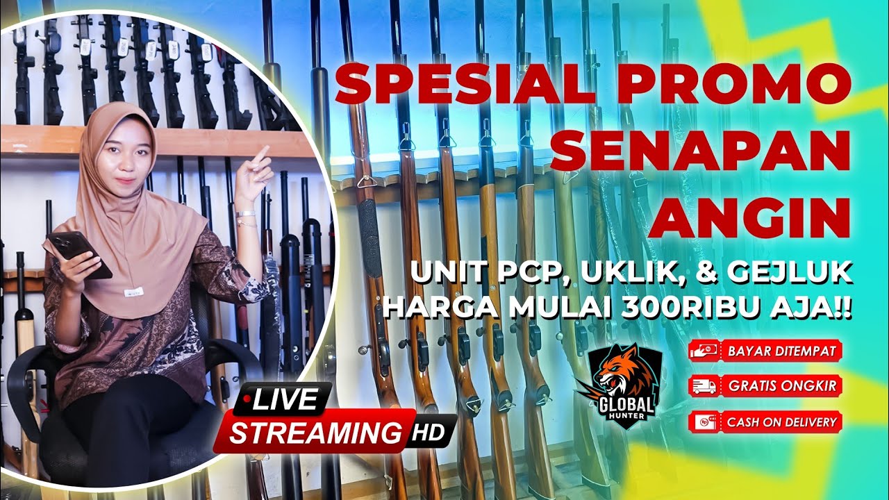 🛑LIVE GLOBAL HUNTER‼️ HARGA TERBARU PCP BOCAP BINUS MIMIS1 KOTAK🤩🤯