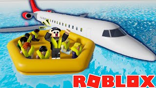 Creo mi Aerolinea y Mi Avion Cae al Mar 😨🌊✈ Roblox Cabin Crew screenshot 2