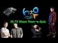 25 TV Show Themes Quiz