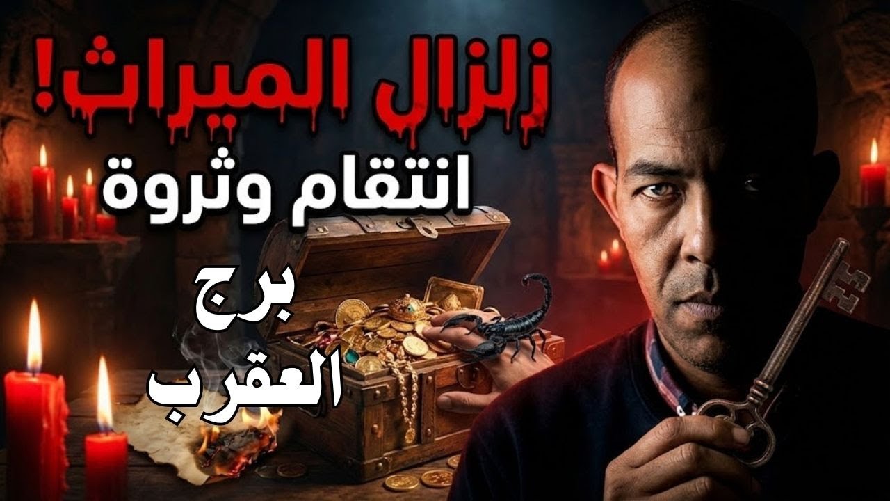 🦂 برج العقرب(14-21 فبراير): زلزال الميراث والانتقام! 💰 استلام ثروة من 