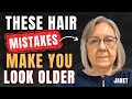 Hair Mistakes That Age You Faster // COMMON and SIMPLE TO FIX Problems! #bobhairstyle #youthful