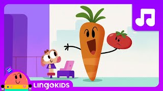 FRUITS and VEGETABLES Song for Kids 🍌🍅🥬 Song for Kids | Lingokids