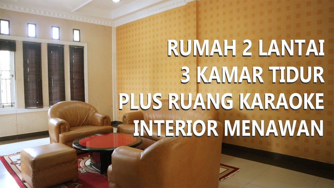 Rumah 2 Lantai 3 Kamar Ruang Karaoke JlKarya Sosial Ampera