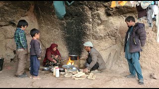 Nomads twin children live in cave| village life Afghanistan | living like 2000 years ago