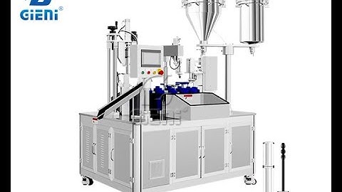 Mascara Lipgloss Rotary Filling Machine||Rotary Filler||Capping Machine||OEM factory||GIENICOS