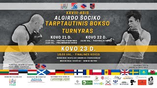 Xxviii-Asis Tarptautinis Algirdo Šociko Bokso Turnyras Finalai