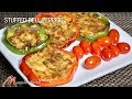 Stuffed Bell Peppers | Stuffed Capsicum Rings | Recipe by Manjula