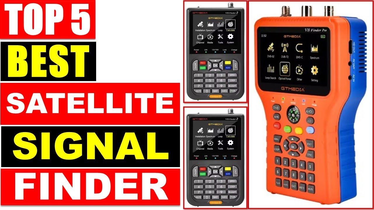 Best satellite signal finder in 2025 top 5 best digital satellite