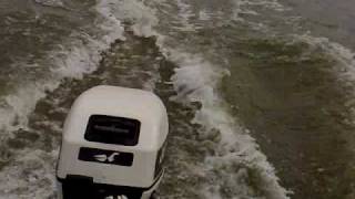 Zodiac 340 with a Johnson 15 hp