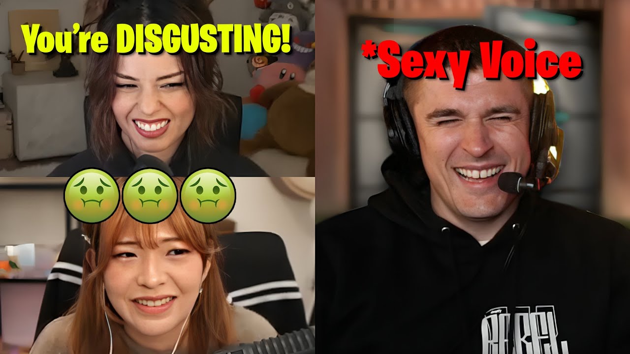 Valkyrae & Miyoung HEARS Ludwig's Disturbing Voice