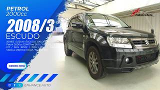 2008/3 SUZUKI ESCUDO SALOMON LIMITED Petrol 2000cc 139417km